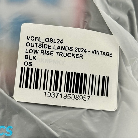 NWT Aviator Nation Outside Lands Trucker Hat in black main image 9